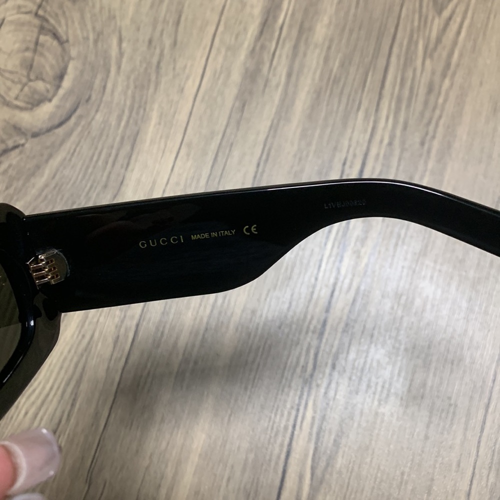Gucci Hollywood forever rectangular sunglasses - Picture 11 of 15